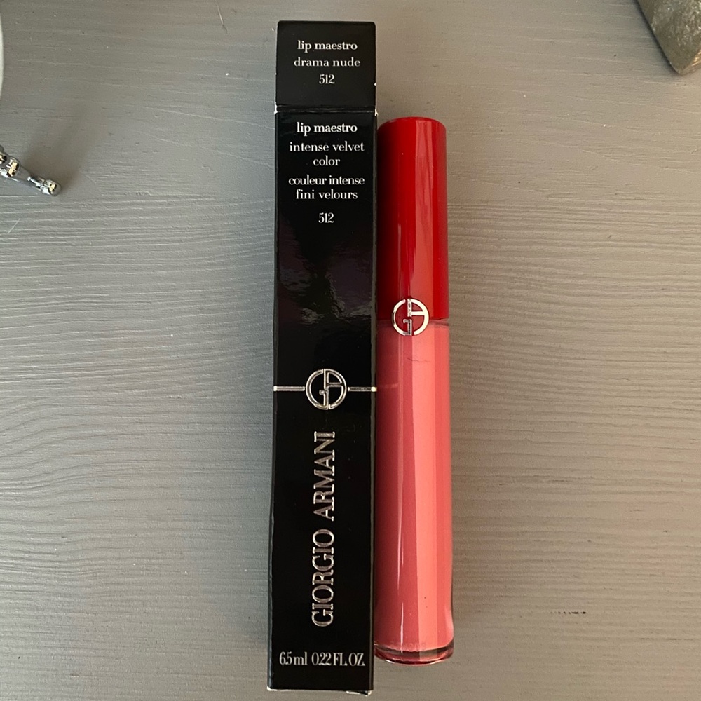 Giorgio Armani - lip maestro lip stain -512